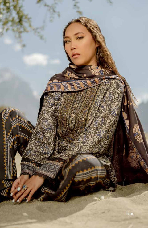 Mariab - M Basics WINTER'24 By Maria.B UNSTITCHED 3 PIECE- WINTER COLLECTION - aubranz.com