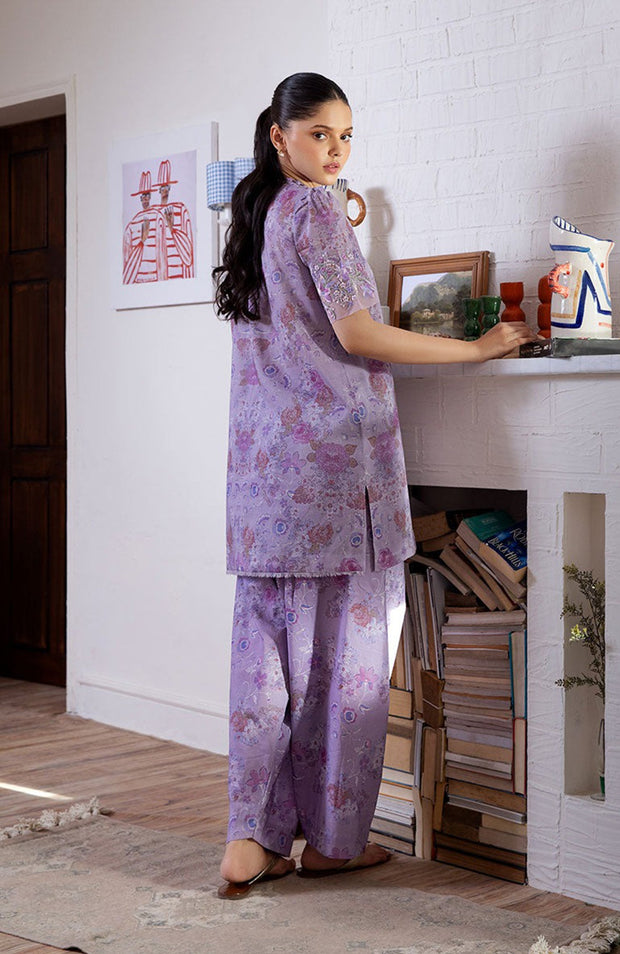 Sobia_Nazir - Basic Embroidered Printed 2 Piece Unstitched Lawn Collection'24 by Sobia Nazir - aubranz.com