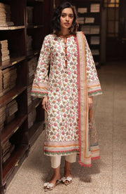 Asimjofa - Asim Jofa Printed Lawn'25 Vol-III Suits Unstitched 3 Piece - Summer Collection - aubranz.com