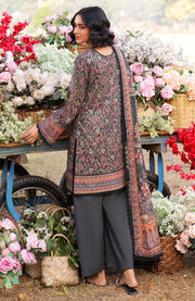 Asimjofa - Asim Jofa Printed Lawn'25 Vol-I Suits Unstitched 3 Piece - Summer Collection - aubranz.com