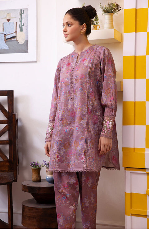 Sobia_Nazir - Basic Embroidered Printed 2 Piece Unstitched Lawn Collection'24 by Sobia Nazir - aubranz.com