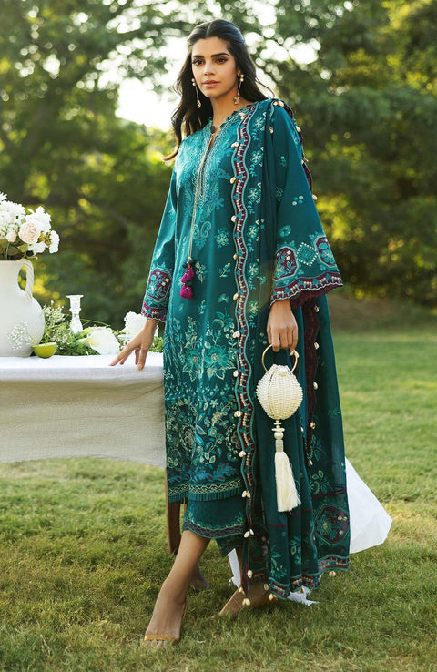 Sadaffawadkhan - SIRAA LAWN'25 BY SADAF FAWAD KHAN EMBROIDERED SUITS UNSTITCHED 3 PIECE -SUMMER COLLECTION - aubranz.com