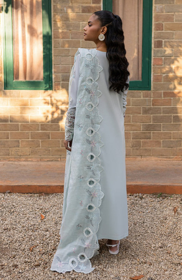 Qalamkar - Qline Lawn'25 By Qalamkar Embroidered Suits Unstitched 3 Piece - Summer Collection - aubranz.com