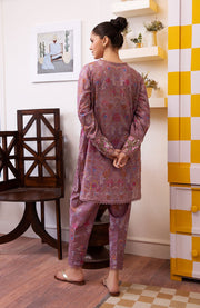 Sobia_Nazir - Basic Embroidered Printed 2 Piece Unstitched Lawn Collection'24 by Sobia Nazir - aubranz.com