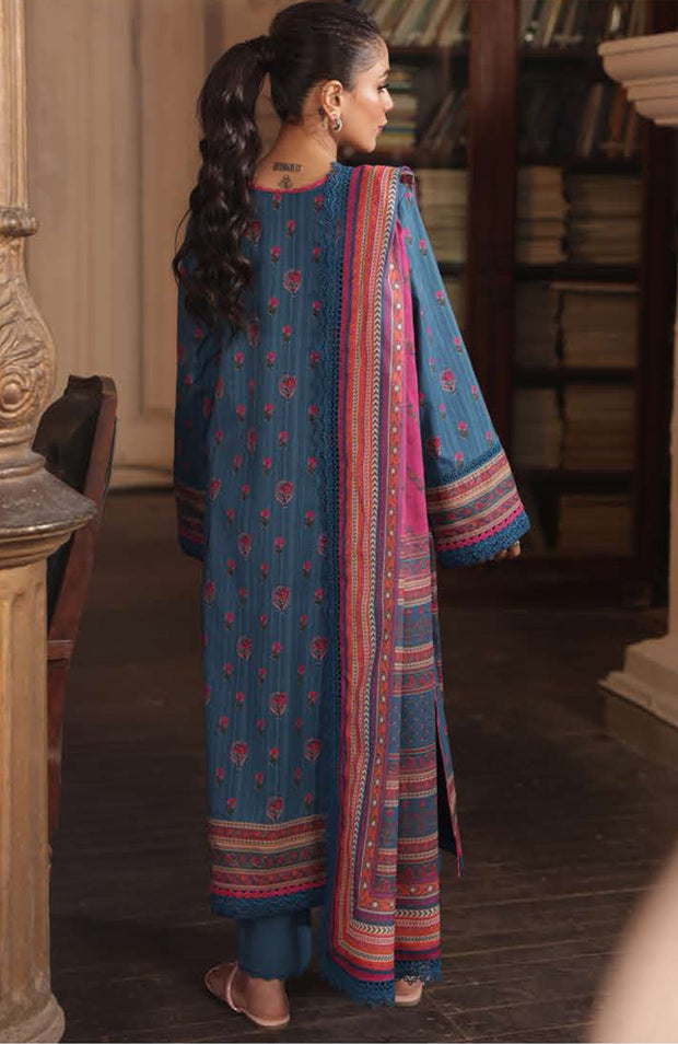 Asimjofa - Asim Jofa Printed Lawn'25 Vol-III Suits Unstitched 3 Piece - Summer Collection - aubranz.com