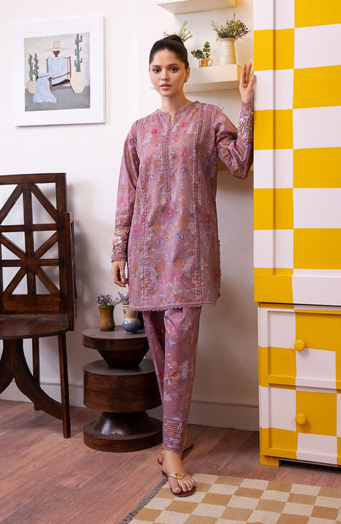 Sobia_Nazir - Basic Embroidered Printed 2 Piece Unstitched Lawn Collection'24 by Sobia Nazir - aubranz.com