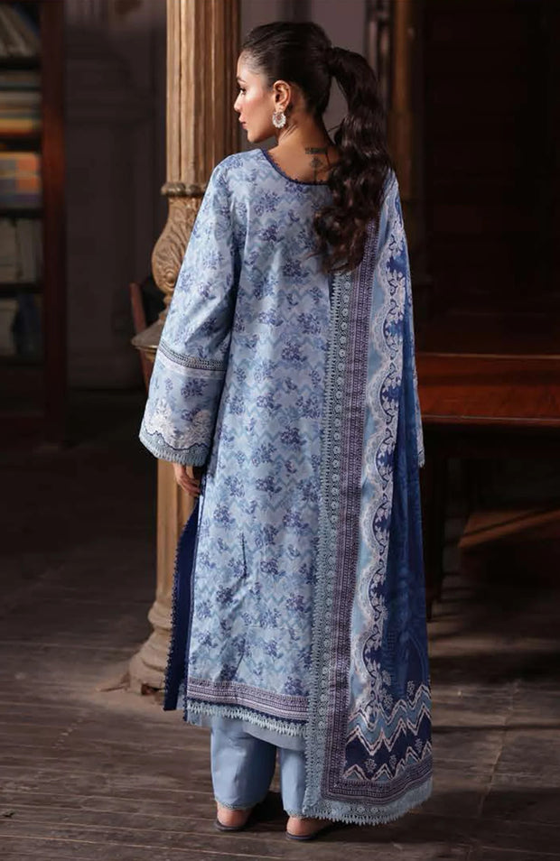 Asim Jofa Printed Lawn ’25 Vol-III 3-Piece Unstitched Suit