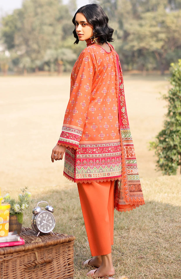 ASIM JOFA PRINTED LAWN ’25 VOL-I – UNSTITCHED 3 PIECE SUIT Summer Collection SKU#AJ26