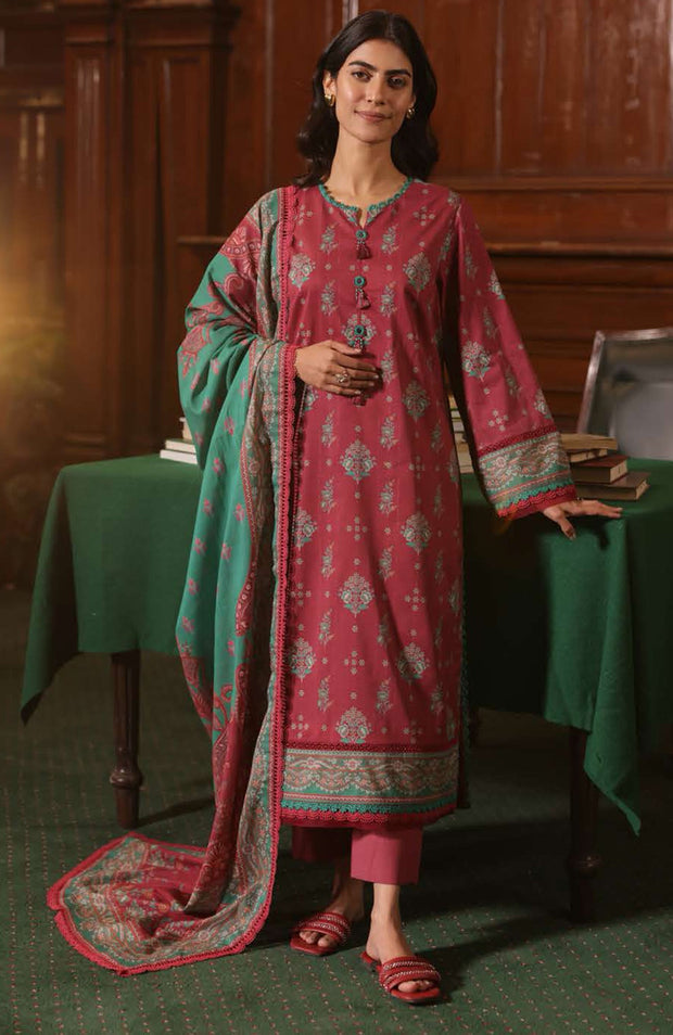 Asimjofa - Asim Jofa Printed Lawn'25 Vol-III Suits Unstitched 3 Piece - Summer Collection - aubranz.com