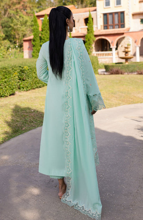 Qalamkar - Qline Lawn'25 By Qalamkar Embroidered Suits Unstitched 3 Piece - Summer Collection - aubranz.com