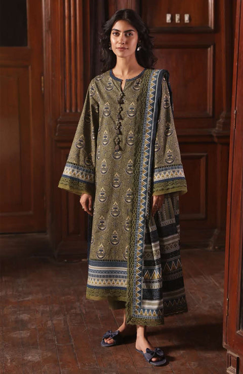 Asimjofa - Asim Jofa Printed Lawn'25 Vol-III Suits Unstitched 3 Piece - Summer Collection - aubranz.com