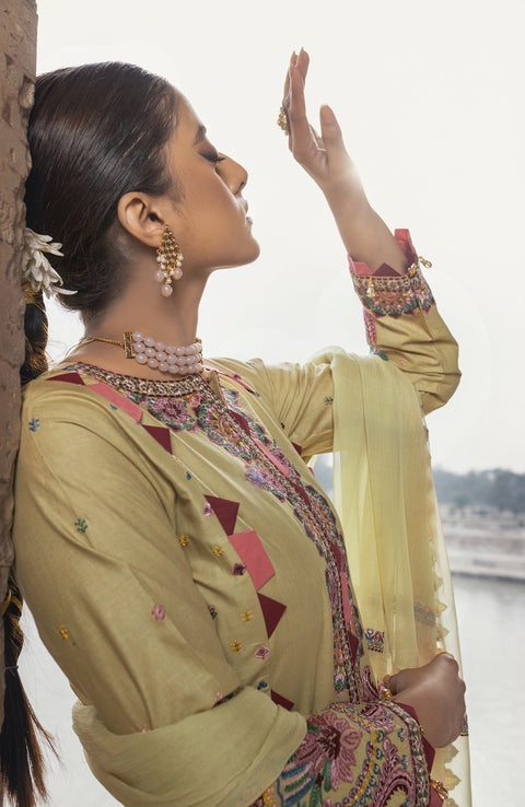 Abtextiles - Zurr By AB Textiles Lawn Collection'24 Unstitched 3 Piece Summer Collection - aubranz.com