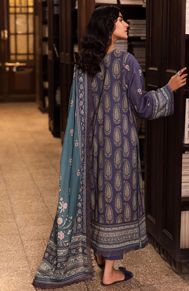 ASIM JOFA Printed Lawn ’25 Vol-III – Unstitched 3 Piece Suit