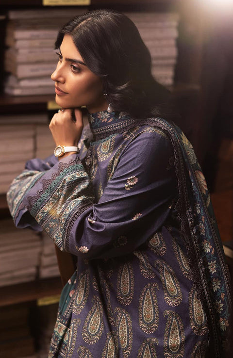 Asimjofa - Asim Jofa Printed Lawn'25 Vol-III Suits Unstitched 3 Piece - Summer Collection - aubranz.com
