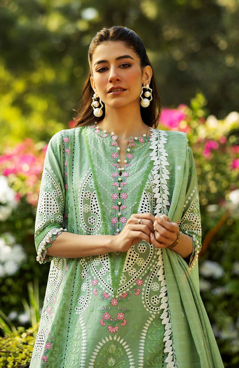 Sadaffawadkhan - SIRAA LAWN'25 BY SADAF FAWAD KHAN EMBROIDERED SUITS UNSTITCHED 3 PIECE -SUMMER COLLECTION - aubranz.com