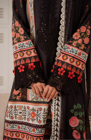 Saira_Rizwan - Laanem SS Lawn'25 By Saira Rizwan Embroidered Suits Unstitched 3 Piece - Summer Collection - aubranz.com