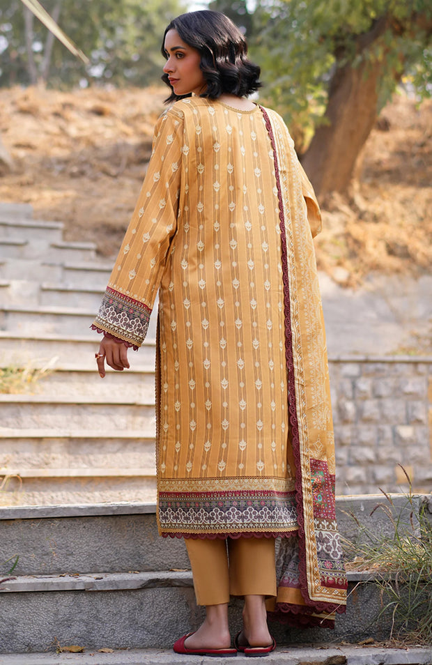 ASIM JOFA PRINTED LAWN ’25 VOL-I – UNSTITCHED 3 PIECE SUIT Summer Collection SKU#AJ27