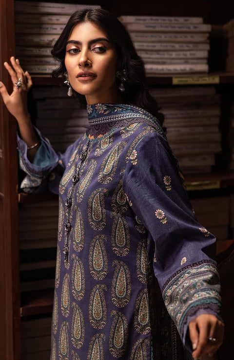 Asimjofa - Asim Jofa Printed Lawn'25 Vol-III Suits Unstitched 3 Piece - Summer Collection - aubranz.com