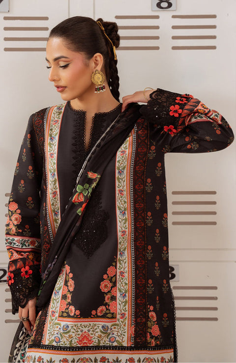 Saira_Rizwan - Laanem SS Lawn'25 By Saira Rizwan Embroidered Suits Unstitched 3 Piece - Summer Collection - aubranz.com