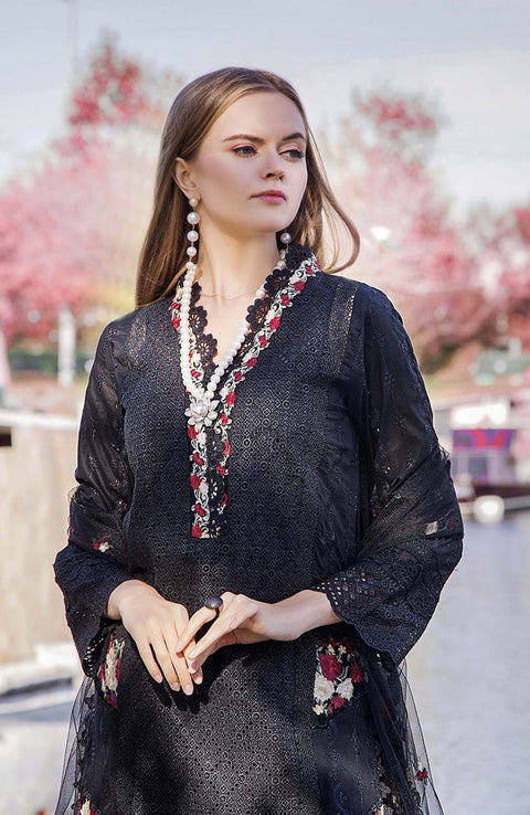 Adanslibas - Hijab Sheikh Lawn'24 By Adan's Libas Lawn Suit Unstitched 3 Piece Summer Collection - aubranz.com