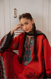 Saira_Rizwan - Laanem SS Lawn'25 By Saira Rizwan Embroidered Suits Unstitched 3 Piece - Summer Collection - aubranz.com