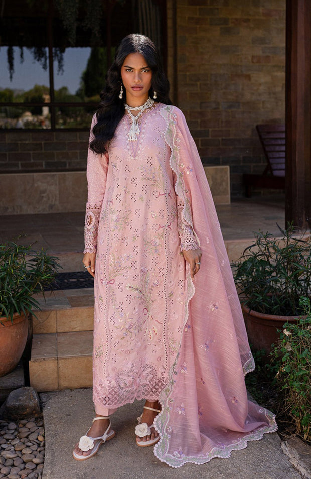 Qalamkar - Qline Lawn'25 By Qalamkar Embroidered Suits Unstitched 3 Piece - Summer Collection - aubranz.com