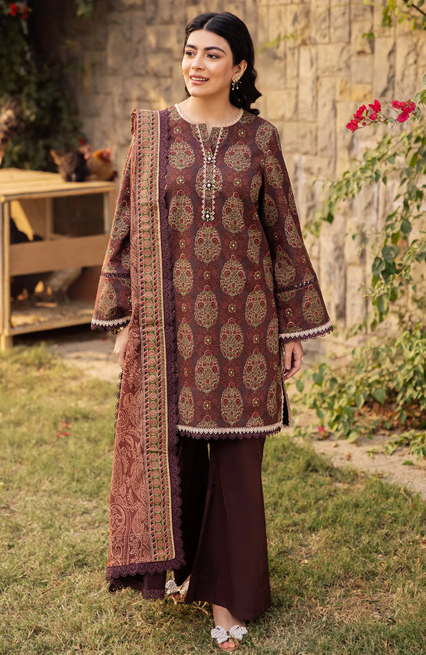 ASIM JOFA Printed Lawn ’25 Vol-III – Unstitched 3 Piece Suit  Summer Collection