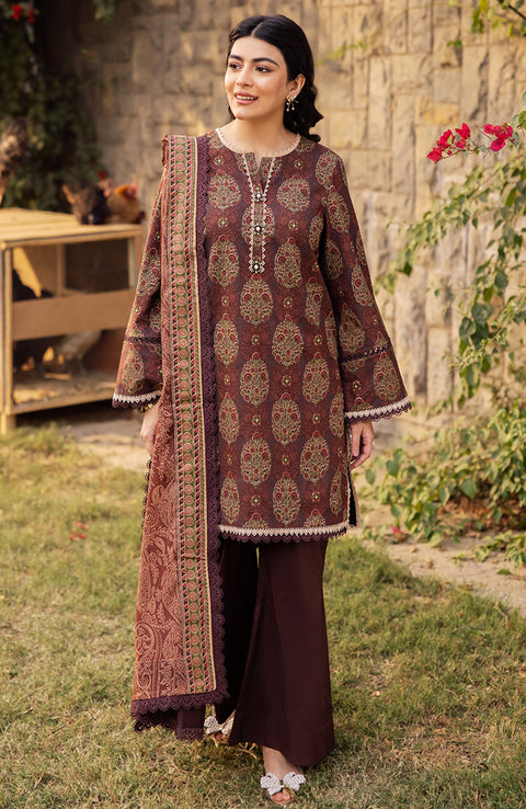 Asimjofa - Asim Jofa Printed Lawn'25 Vol-III Suits Unstitched 3 Piece - Summer Collection - aubranz.com