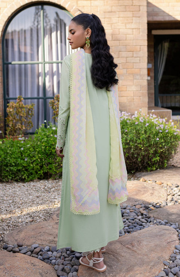 Qalamkar - Qline Lawn'25 By Qalamkar Embroidered Suits Unstitched 3 Piece - Summer Collection - aubranz.com