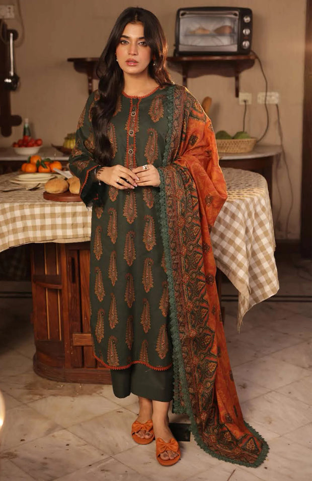 ASIM JOFA Printed Lawn ’25 Vol-III – Unstitched 3 Piece Suit