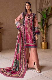 Jade - Printed Khaddar By Jade Unstitched Suit 3 Piece Winter Collection - aubranz.com