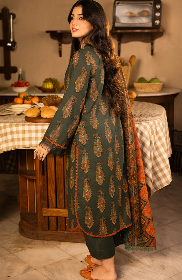 ASIM JOFA Printed Lawn ’25 Vol-III – Unstitched 3 Piece Suit