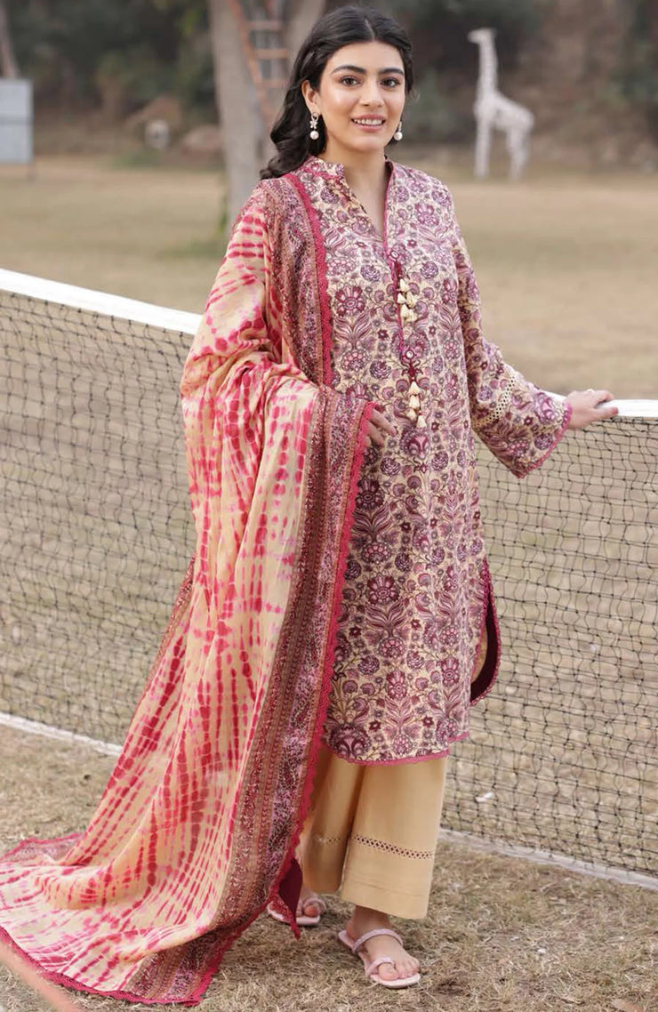 ASIM JOFA Printed Lawn ’25 Vol-III – Unstitched 3 Piece Suit  Summer Collection