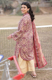Asimjofa - Asim Jofa Printed Lawn'25 Vol-III Suits Unstitched 3 Piece - Summer Collection - aubranz.com