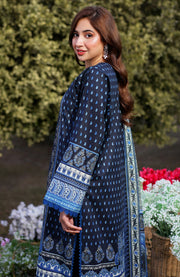 Asimjofa - Asim Jofa Printed Lawn'25 Vol-I Suits Unstitched 3 Piece - Summer Collection - aubranz.com