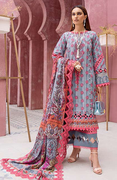Jade - Printed Khaddar By Jade Unstitched Suit 3 Piece Winter Collection - aubranz.com