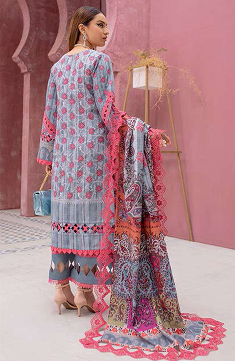 Jade - Printed Khaddar By Jade Unstitched Suit 3 Piece Winter Collection - aubranz.com