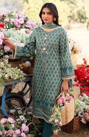 Asimjofa - Asim Jofa Printed Lawn'25 Vol-I Suits Unstitched 3 Piece - Summer Collection - aubranz.com