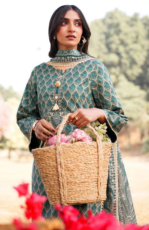 Asimjofa - Asim Jofa Printed Lawn'25 Vol-I Suits Unstitched 3 Piece - Summer Collection - aubranz.com
