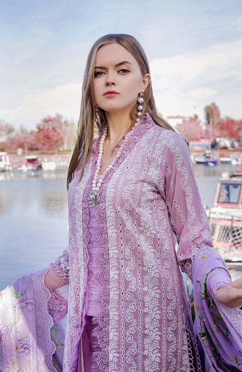 Adanslibas - Hijab Sheikh Lawn'24 By Adan's Libas Lawn Suit Unstitched 3 Piece Summer Collection - aubranz.com