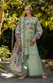 Elaf - Elaf Chikankari Printed Lawn'25 Embroidered Suits Unstitched 3 Piece - Summer Collection - aubranz.com