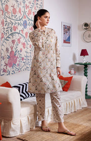 Sobia_Nazir - Basic Embroidered Printed 2 Piece Unstitched Lawn Collection'24 by Sobia Nazir - aubranz.com