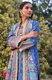 Asimjofa - Asim Jofa Printed Lawn'25 Vol-I Suits Unstitched 3 Piece - Summer Collection - aubranz.com