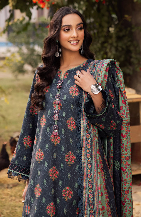 Asimjofa - Asim Jofa Printed Lawn'25 Vol-III Suits Unstitched 3 Piece - Summer Collection - aubranz.com