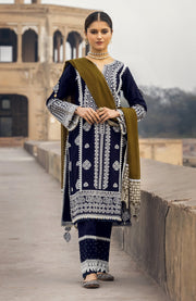Abtextiles - Zurr By AB Textiles Lawn Collection'24 Unstitched 3 Piece Summer Collection - aubranz.com