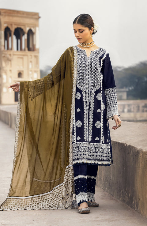 Abtextiles - Zurr By AB Textiles Lawn Collection'24 Unstitched 3 Piece Summer Collection - aubranz.com