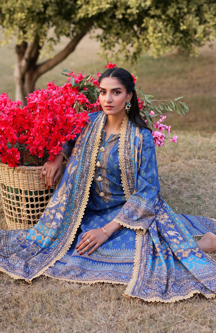Asim Jofa Printed Lawn ’25 Vol-I – Unstitched 3 Piece Suit