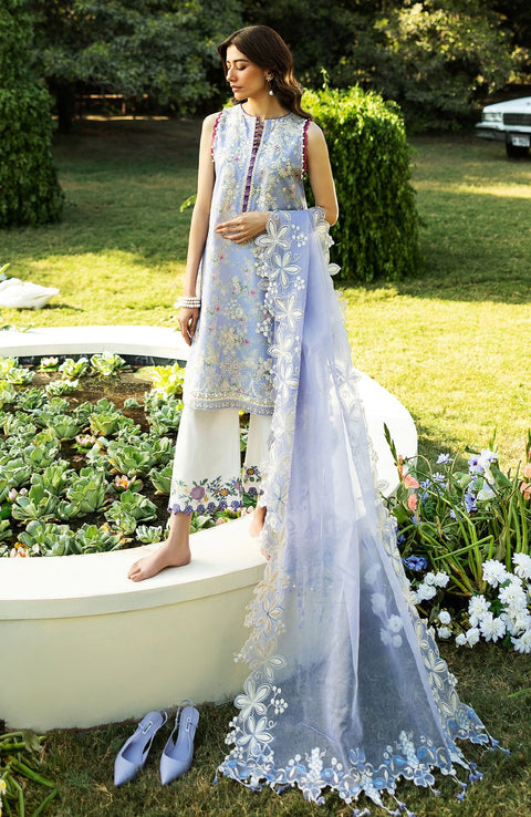 Sadaffawadkhan - SIRAA LAWN'25 BY SADAF FAWAD KHAN EMBROIDERED SUITS UNSTITCHED 3 PIECE -SUMMER COLLECTION - aubranz.com