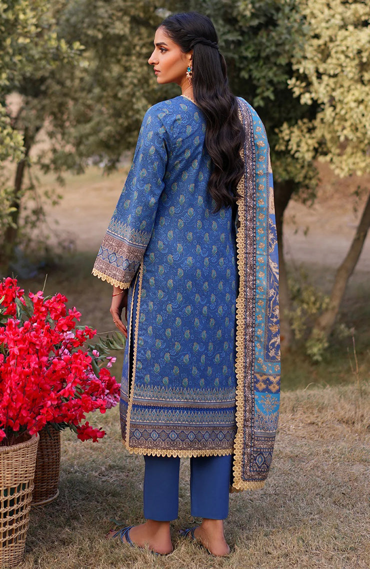 Asim Jofa Printed Lawn ’25 Vol-I – Unstitched 3 Piece Suit