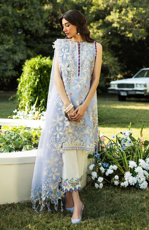 Sadaffawadkhan - SIRAA LAWN'25 BY SADAF FAWAD KHAN EMBROIDERED SUITS UNSTITCHED 3 PIECE -SUMMER COLLECTION - aubranz.com